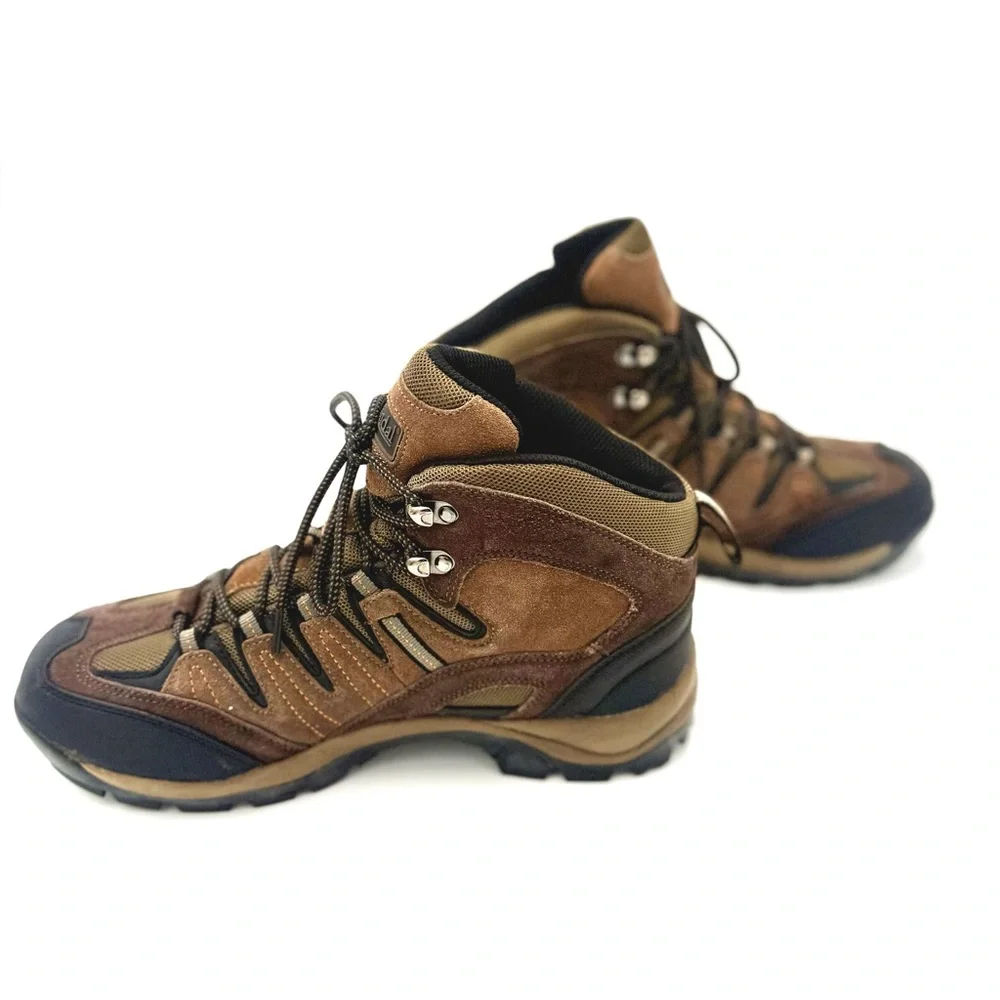 Bjorndal Men's Brown and Black Hiking‎ Boots NWOT, Ships next day . Size 10M